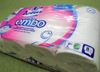 Lotus Soft Embo, Joutsenmerkitty WC-paperi